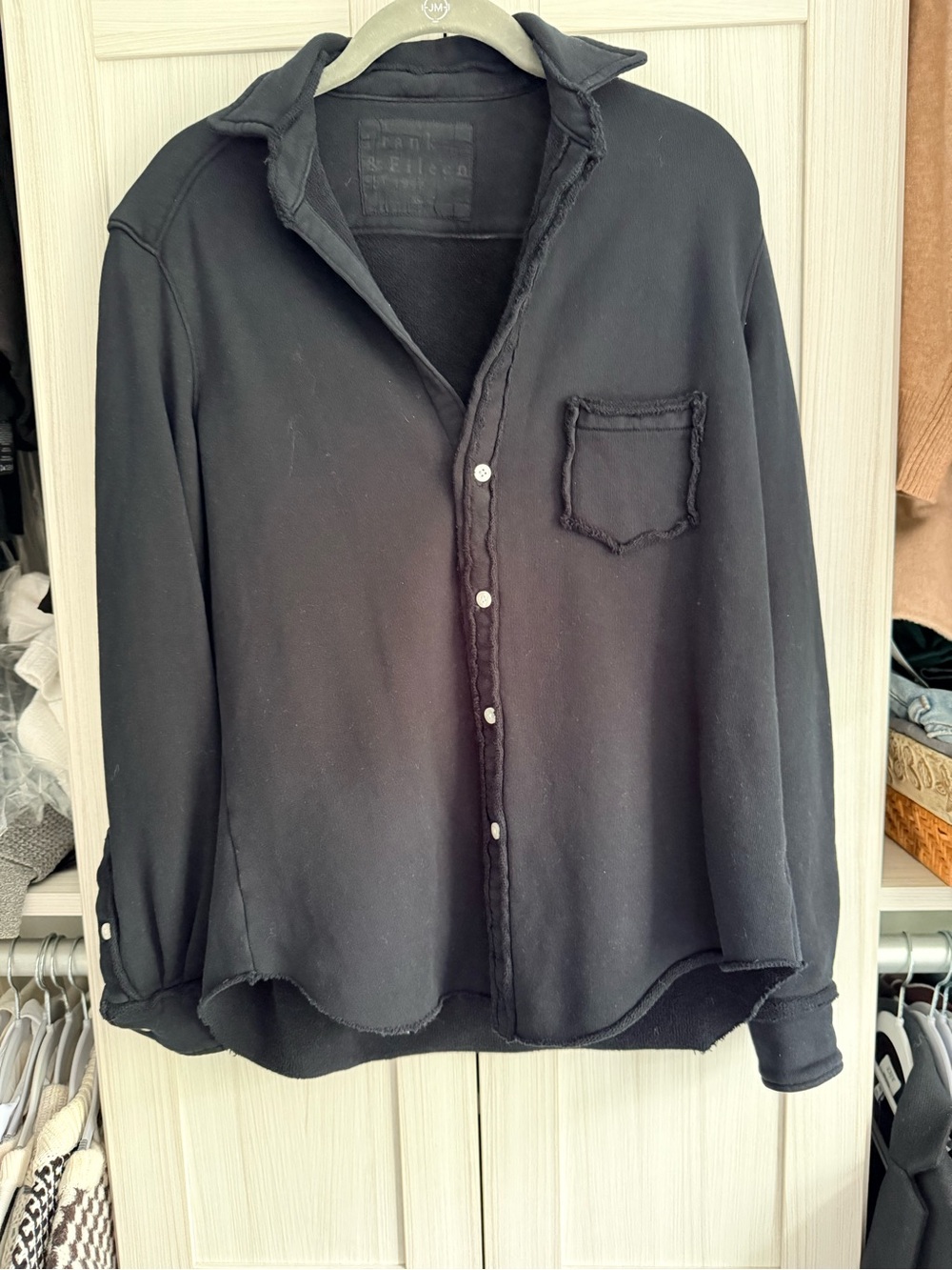 Frank & Eileen’s Eileen Sweatshirt button up. NWOT. SIZE XS
100% Cotton